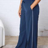 Savannah Finish Line Track Pants - Blue Thunder