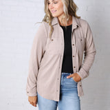 The Lewis Shirt - Soft Brown Heather