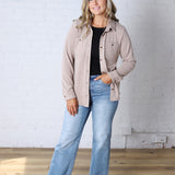 The Lewis Shirt - Soft Brown Heather