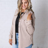 The Lewis Shirt - Soft Brown Heather