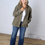 The Campbell Jacket - Green Olive