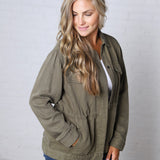 The Campbell Jacket - Green Olive