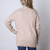 Larkyn Soft Knit Cardigan - Taupe
