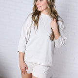 Rowyn Relaxed Fit Side Slit Top