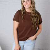 Mali Baby Tee Short Sleeve - Brown