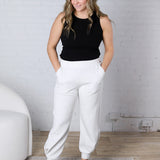 Blayne Modal Poly Joggers - Lt Heather Grey