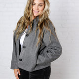 KUT - Ever Long Sleeve Jacket – Charcoal
