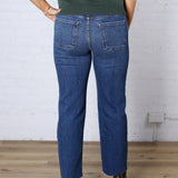 KUT Avery High Rise Easy Straight Jeans - Fortune