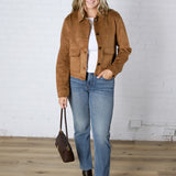 Ameline Faux Suede Jacket