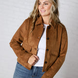 Ameline Faux Suede Jacket