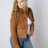 Ameline Faux Suede Jacket