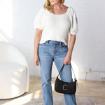 Idalia Straight Leg Denim - Absolute Zero FINAL SALE