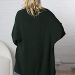 Imara Batwing Sleeve Cardigan - Hunter Green