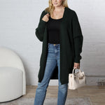 Imara Batwing Sleeve Cardigan - Hunter Green - FINAL SALE