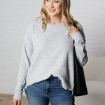 Inez Oversized Sweater - Grey