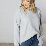 Inez Oversized Sweater - Grey