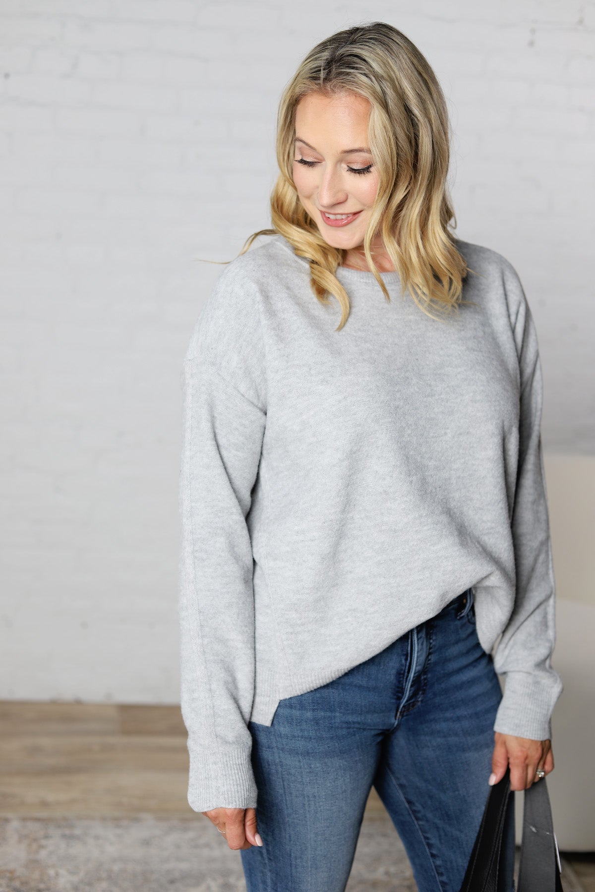 Inez Oversized Sweater - Grey