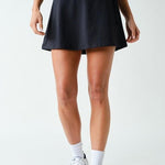 Isabelle Venice Wrap Skort - Black