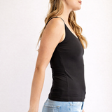 Isla Butter Soft Sleeveless Tank - Black