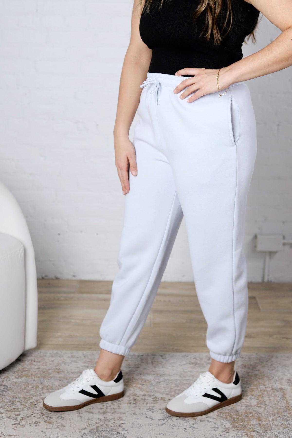 Islyn Fleece Billow Pants - Halogen Blue