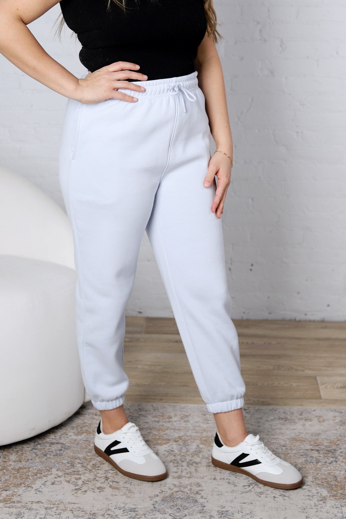 Islyn Fleece Billow Pants - Halogen Blue