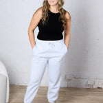 Islyn Fleece Billow Pants - Halogen Blue FINAL SALE