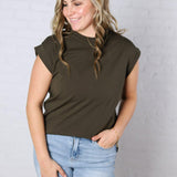 Ivara Short Sleeve Tee - Olive