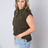 Ivara Short Sleeve Tee - Olive