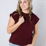 Ivara Short Sleeve Tee - Raisin