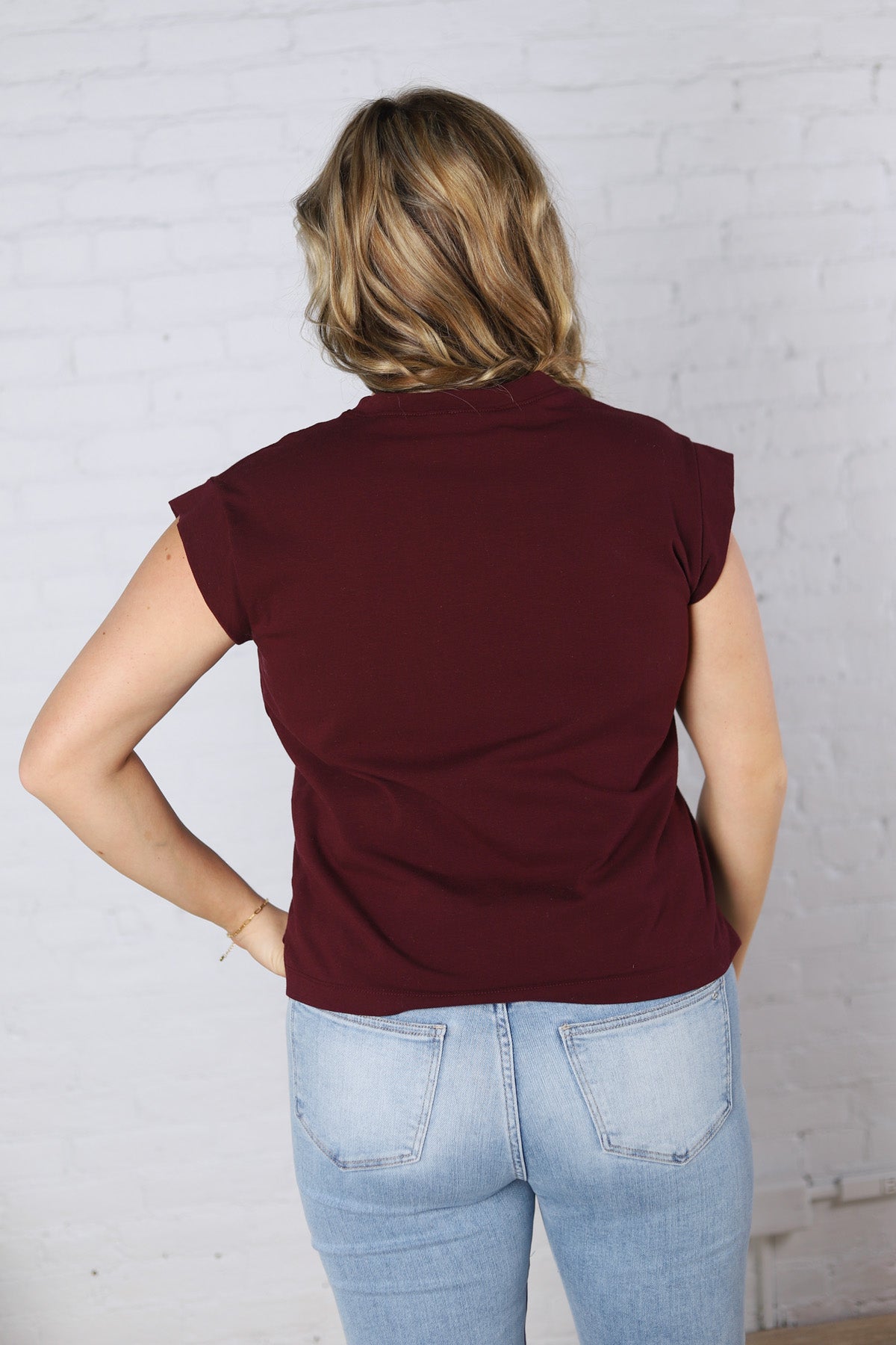 Ivara Short Sleeve Tee - Raisin