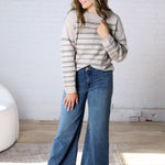 Ivelie Striped Pullover