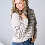 Ivelie Striped Pullover