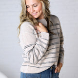 Ivelie Striped Pullover