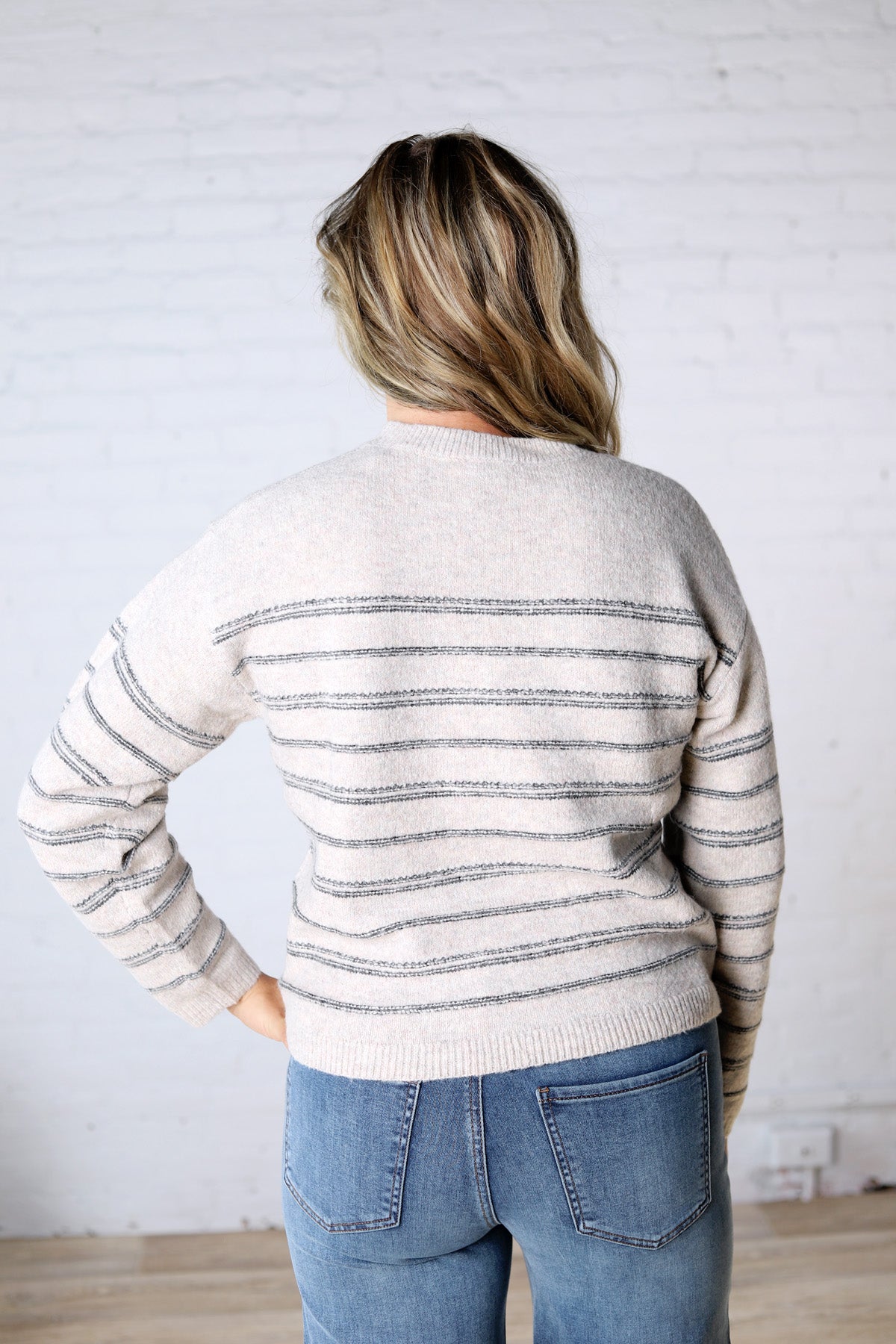 Ivelie Striped Pullover