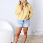 Ivy Knit Pullover Sweater - Honey