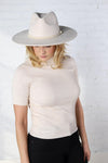Jaki Ribbed Short Sleeve Sweater - Oatmeal