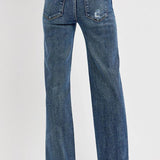 Jalen High Rise Long Straight Jeans - Risen Jeans