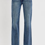 Jalen High Rise Long Straight Jeans - Risen Jeans
