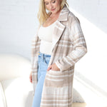 Jemma Open Front Overcoat - FINAL SALE