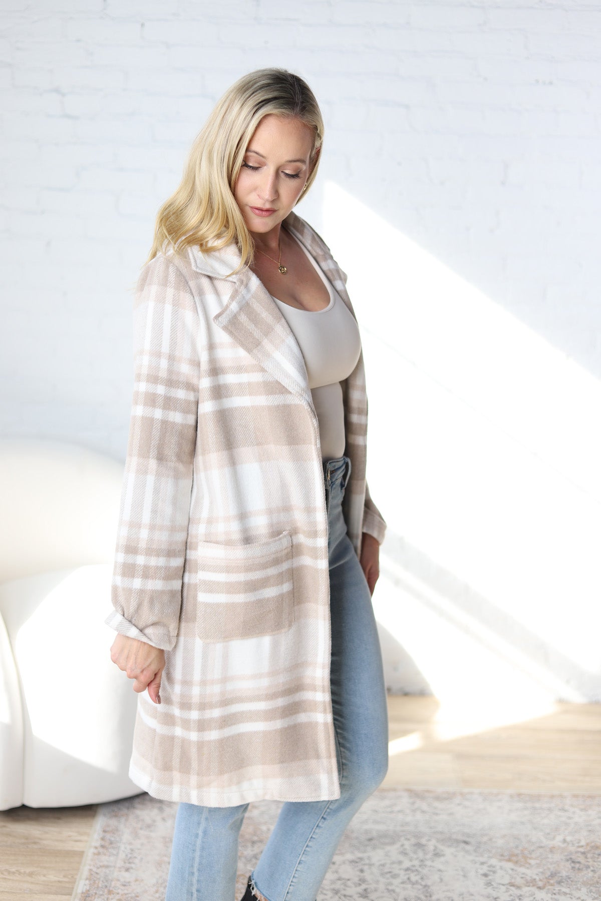 Jemma Open Front Overcoat - FINAL SALE