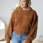 Jessa Raised Knit Sweater