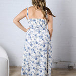 Jessa Romantic Floral Midi Dress