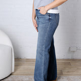 Jolee Mid Rise Straight Jean - Risen Jeans