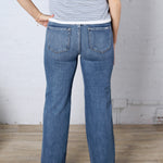 Jolee Mid Rise Straight Jean - Risen Jeans