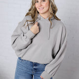 Jona French Terry Boyfriend Hooded Sweatshirt