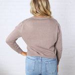 Josephin Crew Neck Sweater - Mocha