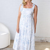 Jovia Fruit Blossom Tiered Midi Dress **RESTOCK COMING**