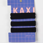 KAXI Cardio Hair Tie (3 pack) - Black