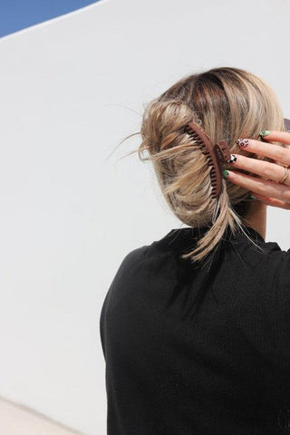KAXI Midi Hold Everything Claw - Matte Bone