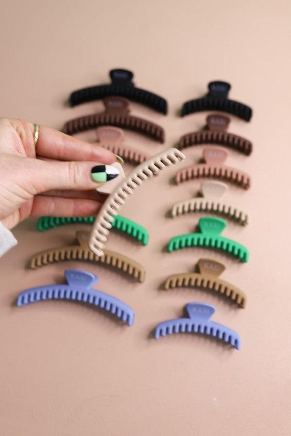 KAXI Midi Hold Everything Claw - Matte Bone